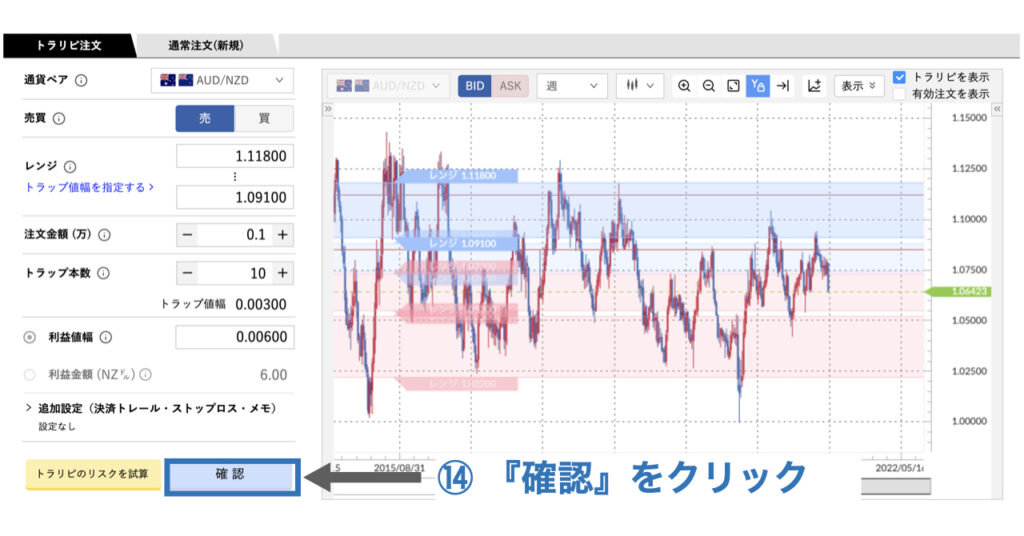 AUDNZDトラリピ新設定