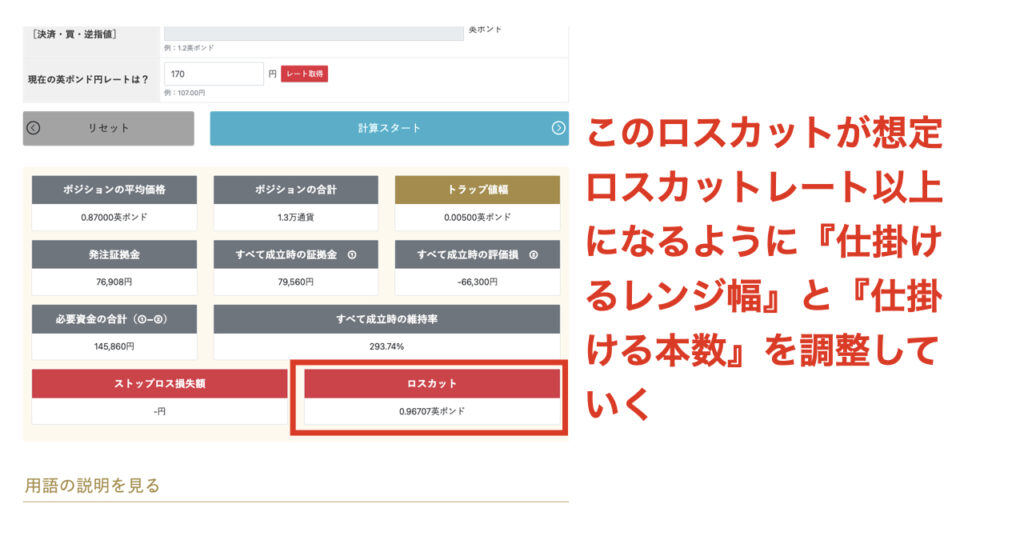 トラリピ運用試算表4