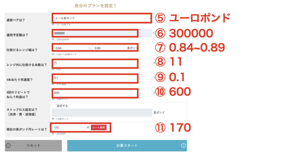 トラリピ運用試算表3−4