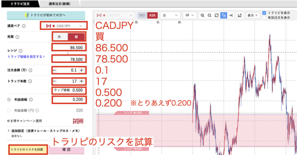 CADJPYシミュレーション1