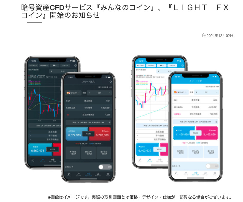 トレーダーズ証券暗号資産CFD